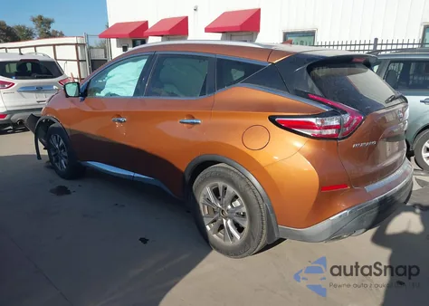 2015 Nissan Murano Sl из США, поврежденный, VIN 5N1AZ2MG3FN248926